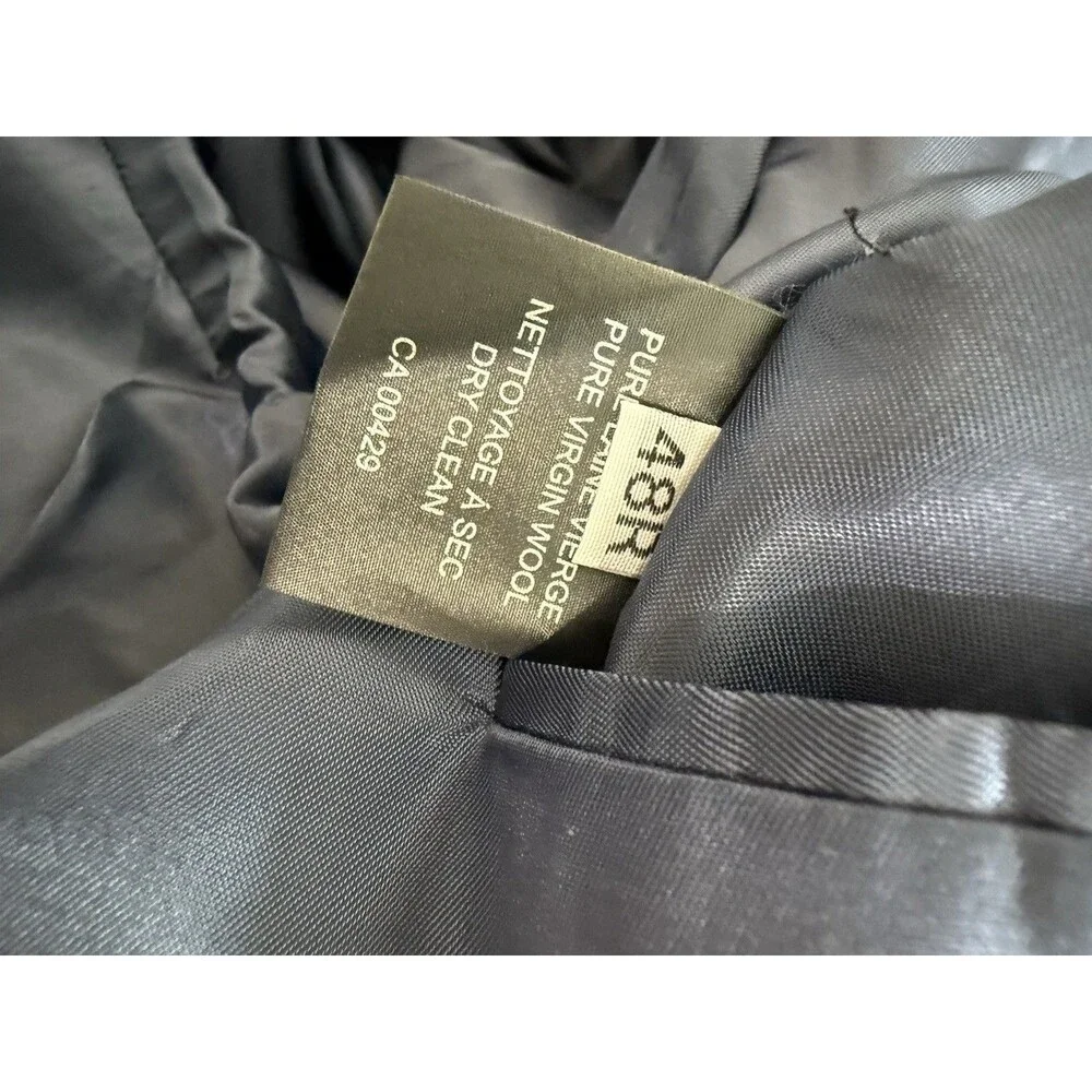 Peter Millar Wool Navy Sports Coat Blazer 48R